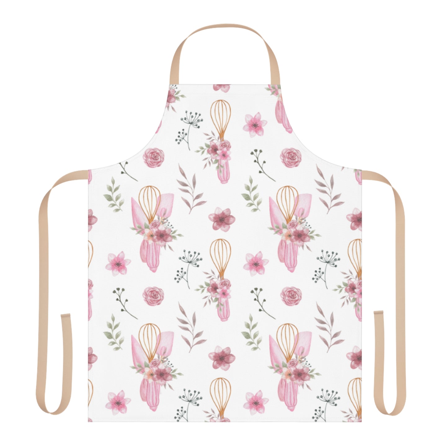 Pink Whisk Apron (AOP)