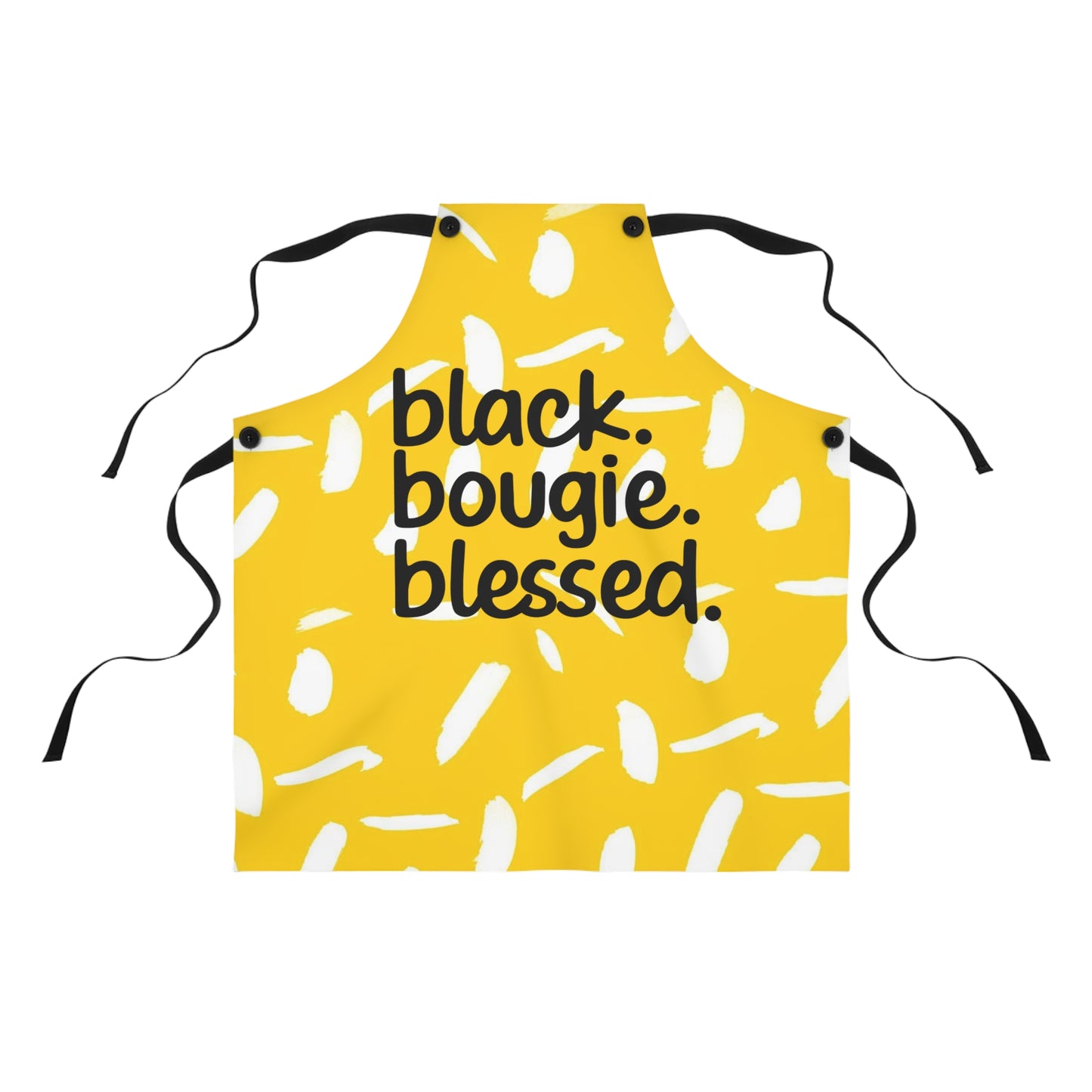 Black and Bougie Apron