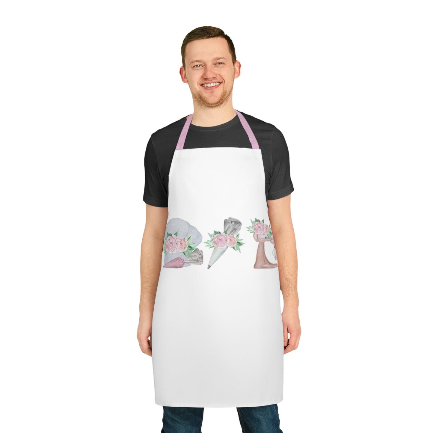 Pink Baking Life Apron (AOP)