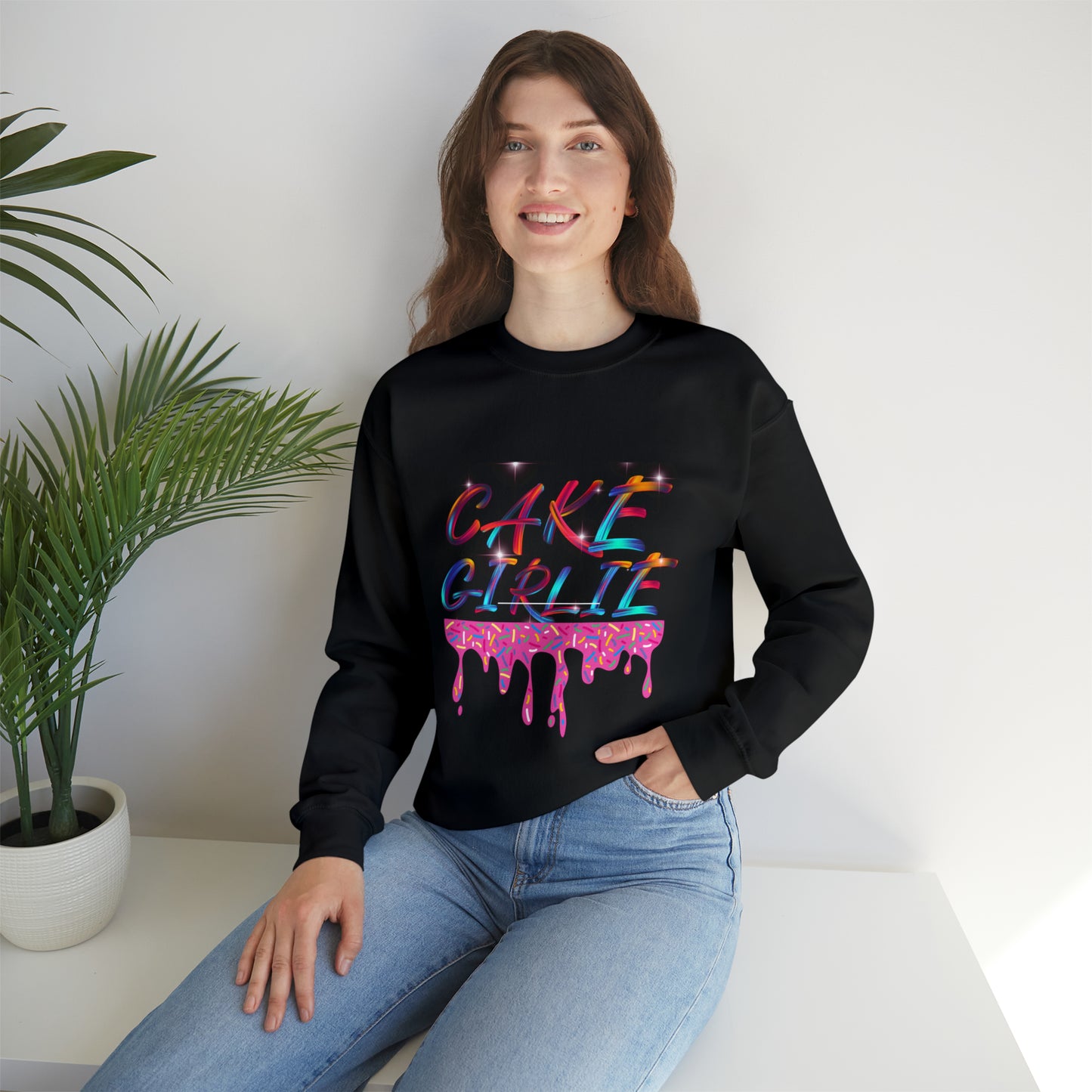 Cake Girlie Unisex Heavy Blend™ Crewneck Sweatshirt