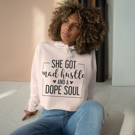 Mad Hustle Crop Hoodie