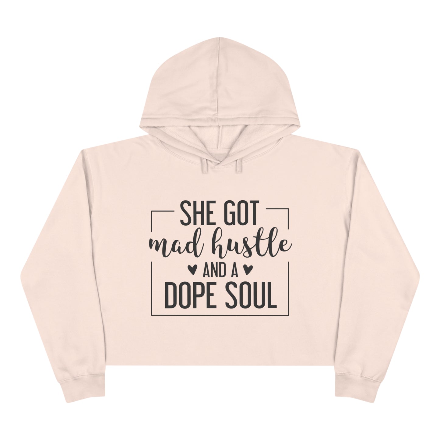 Mad Hustle Crop Hoodie