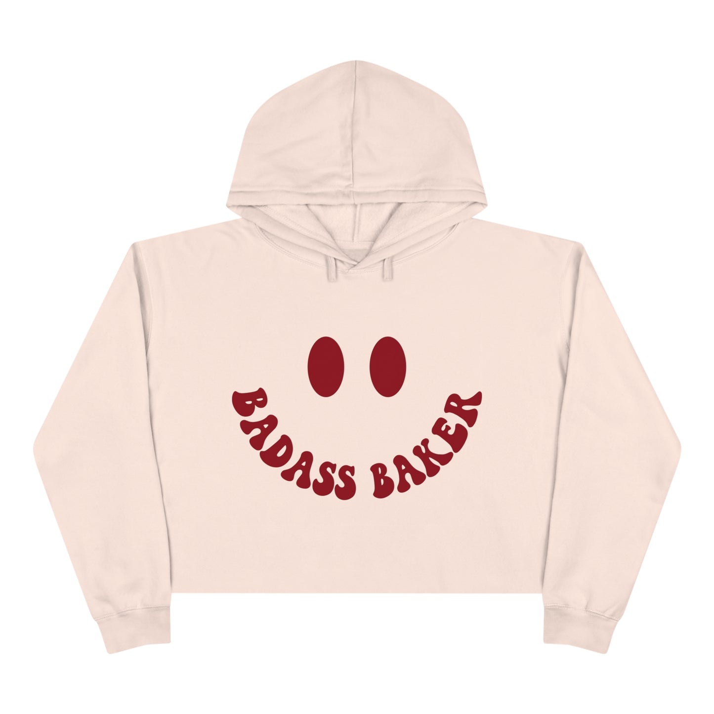 Bad Ass Baker Crop Hoodie