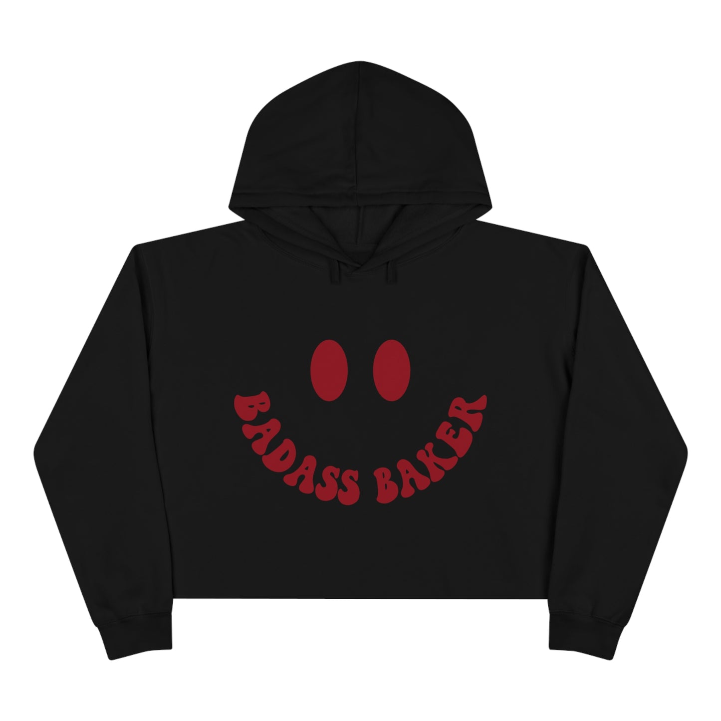 Bad Ass Baker Crop Hoodie