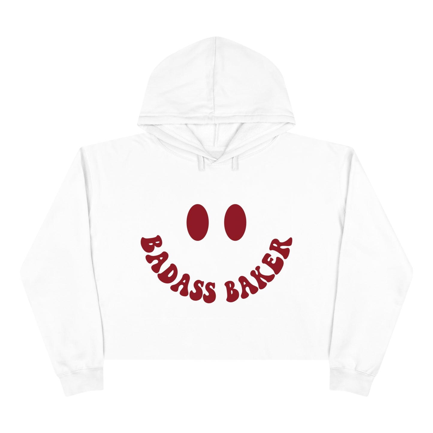 Bad Ass Baker Crop Hoodie