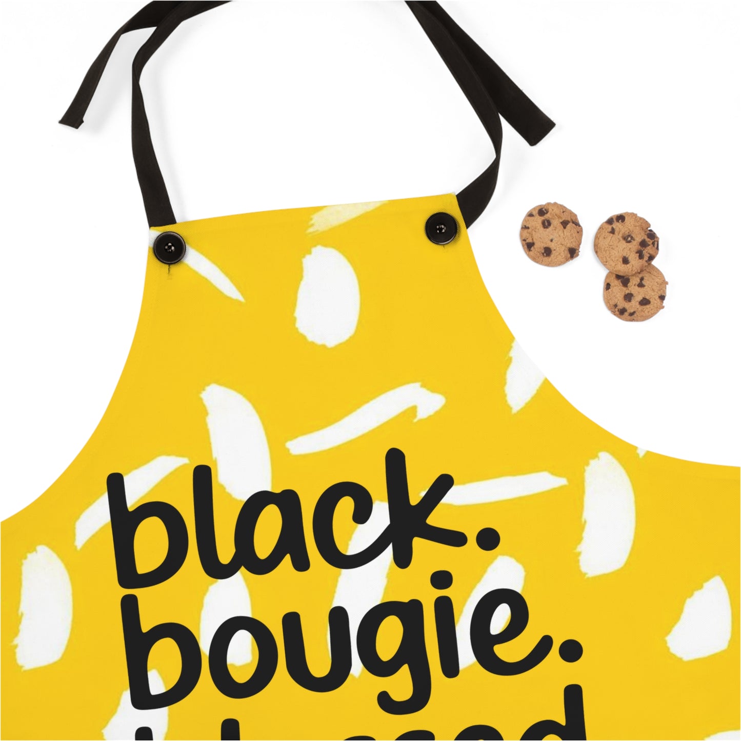 Black and Bougie Apron