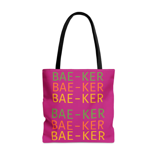 Bae- Ker Tote Bag