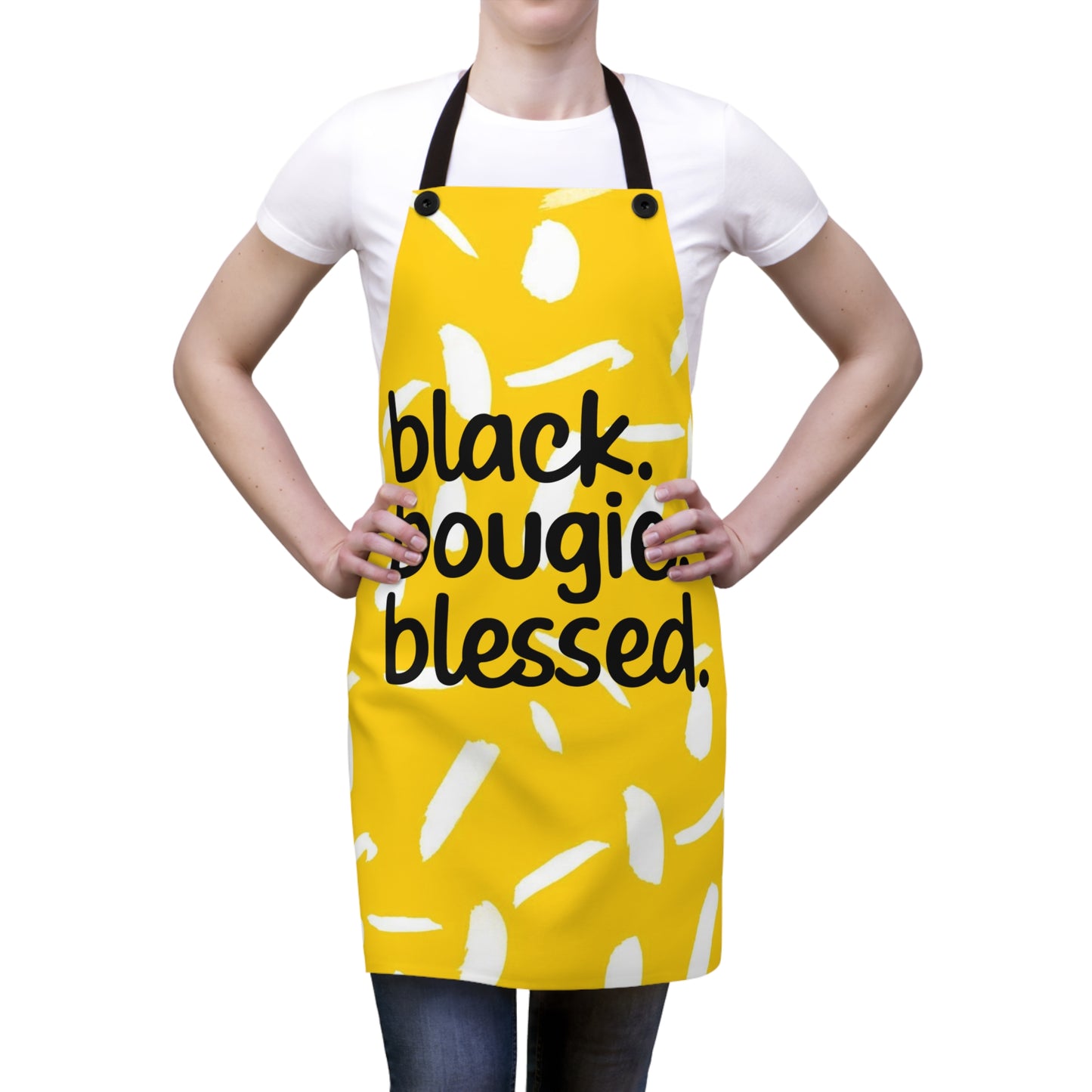 Black and Bougie Apron