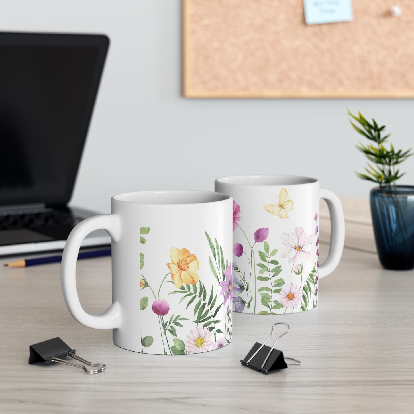 Spring Floral Mug 11oz