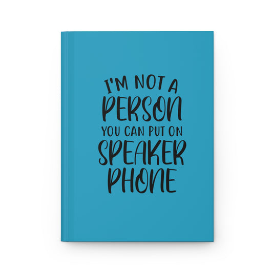 Speaker Phone Journal