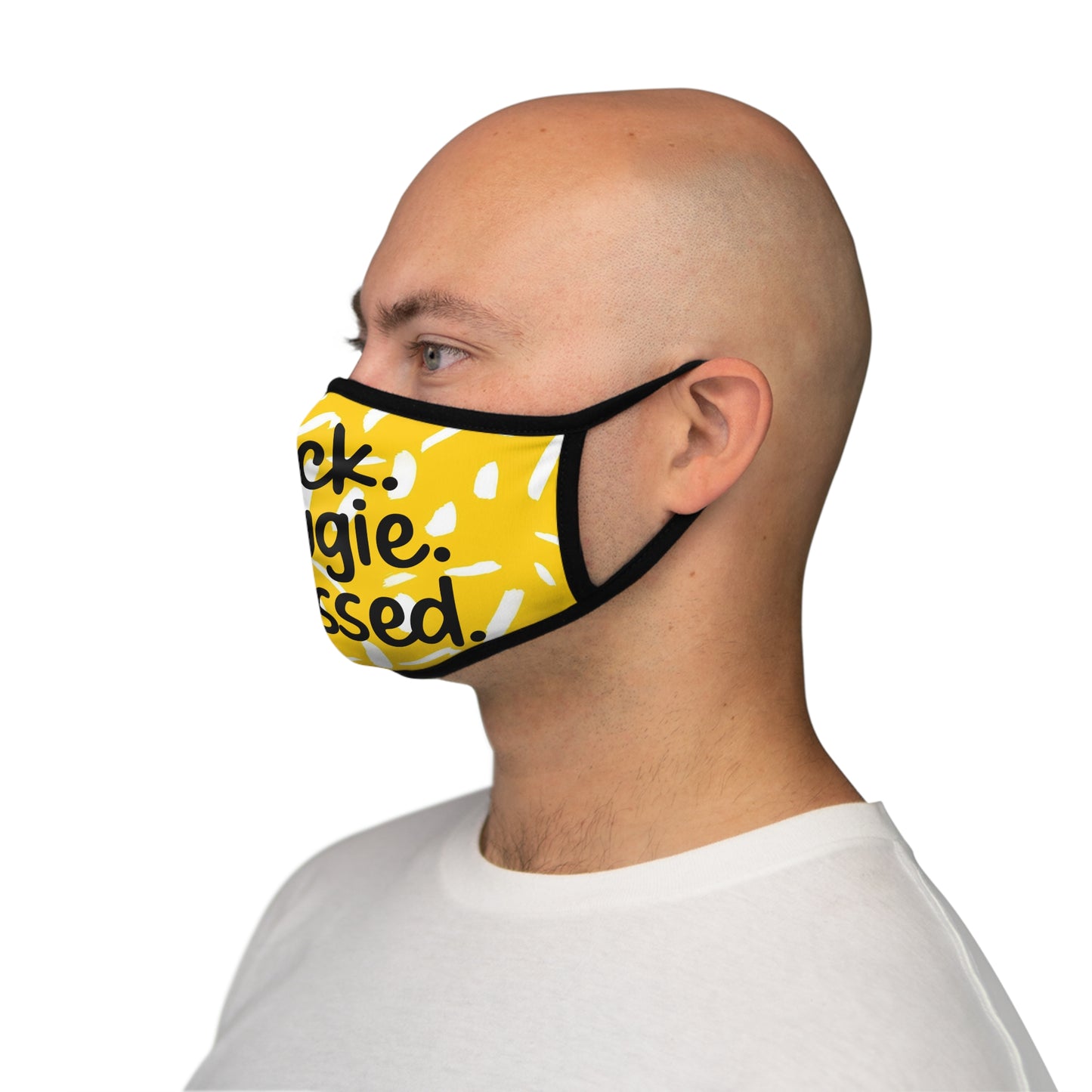 Black and Bougie Facemask