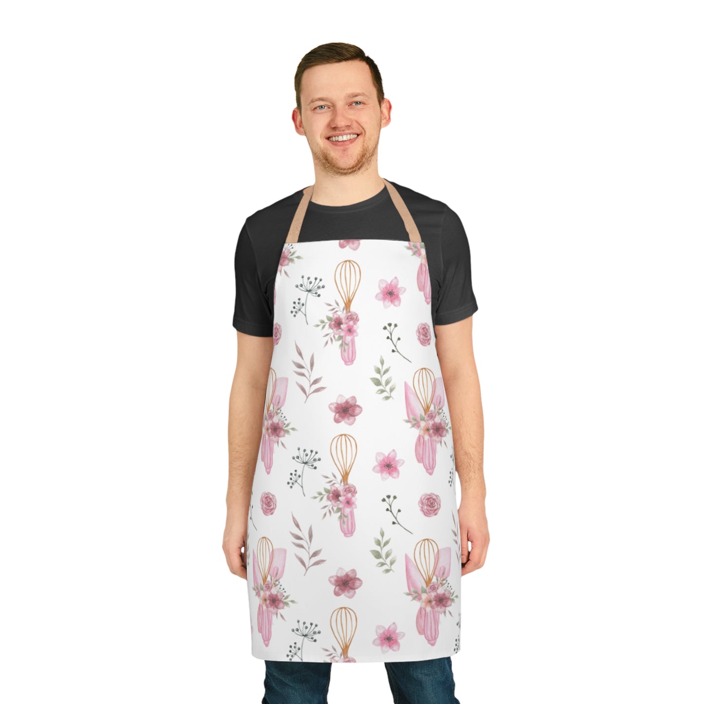 Pink Whisk Apron (AOP)