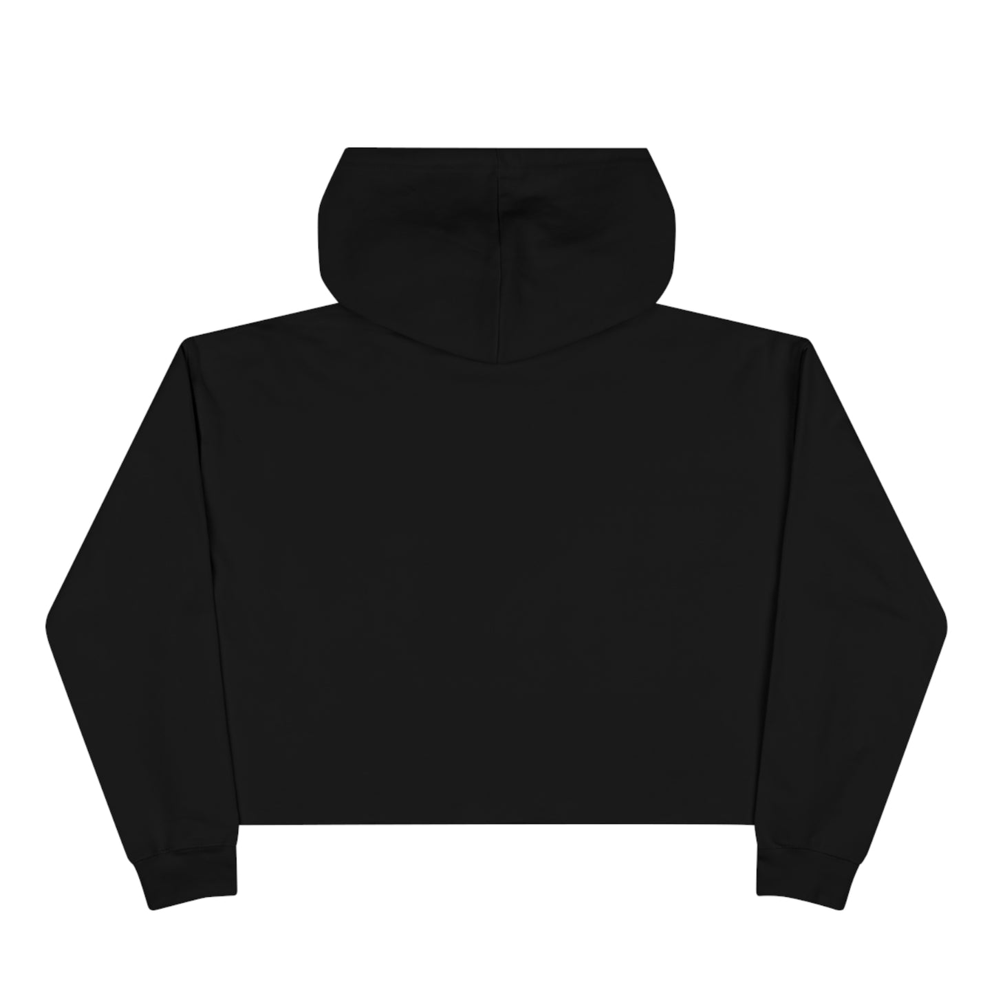 Black Bougie Blessed Crop Hoodie