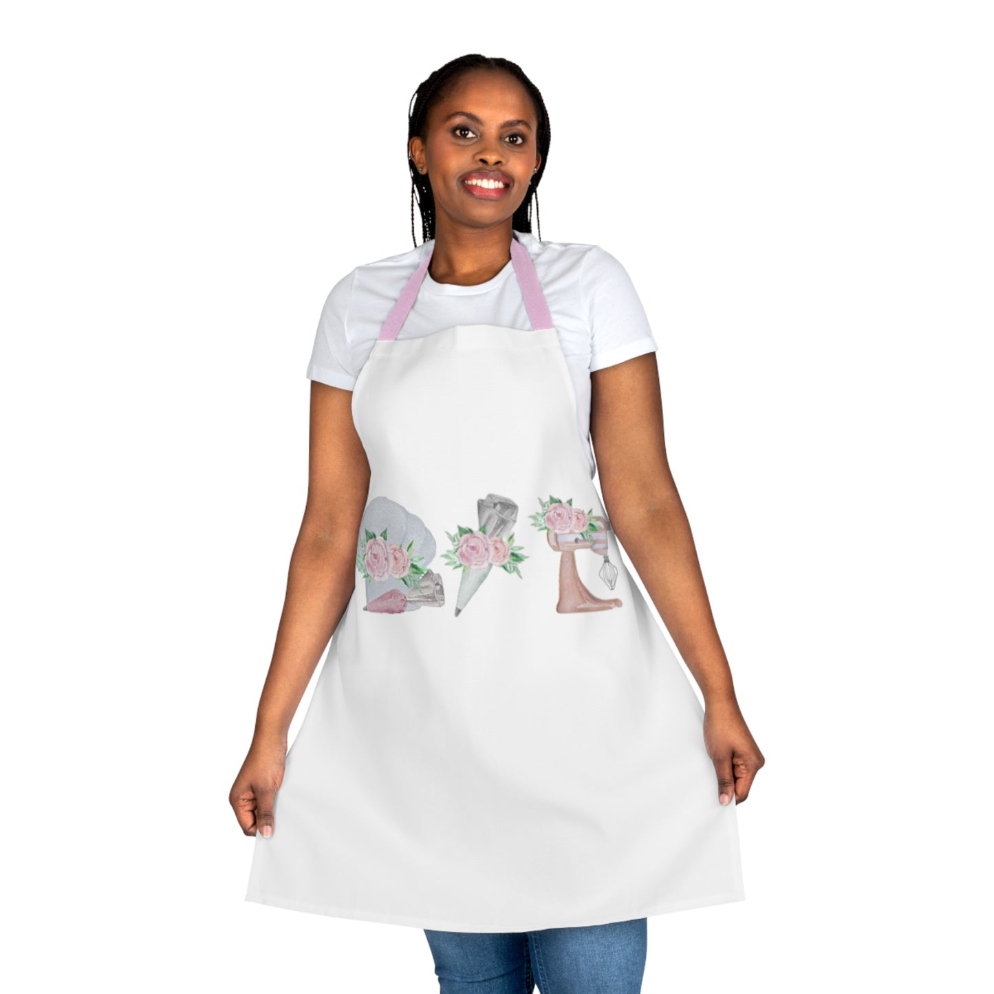 Pink Baking Life Apron (AOP)