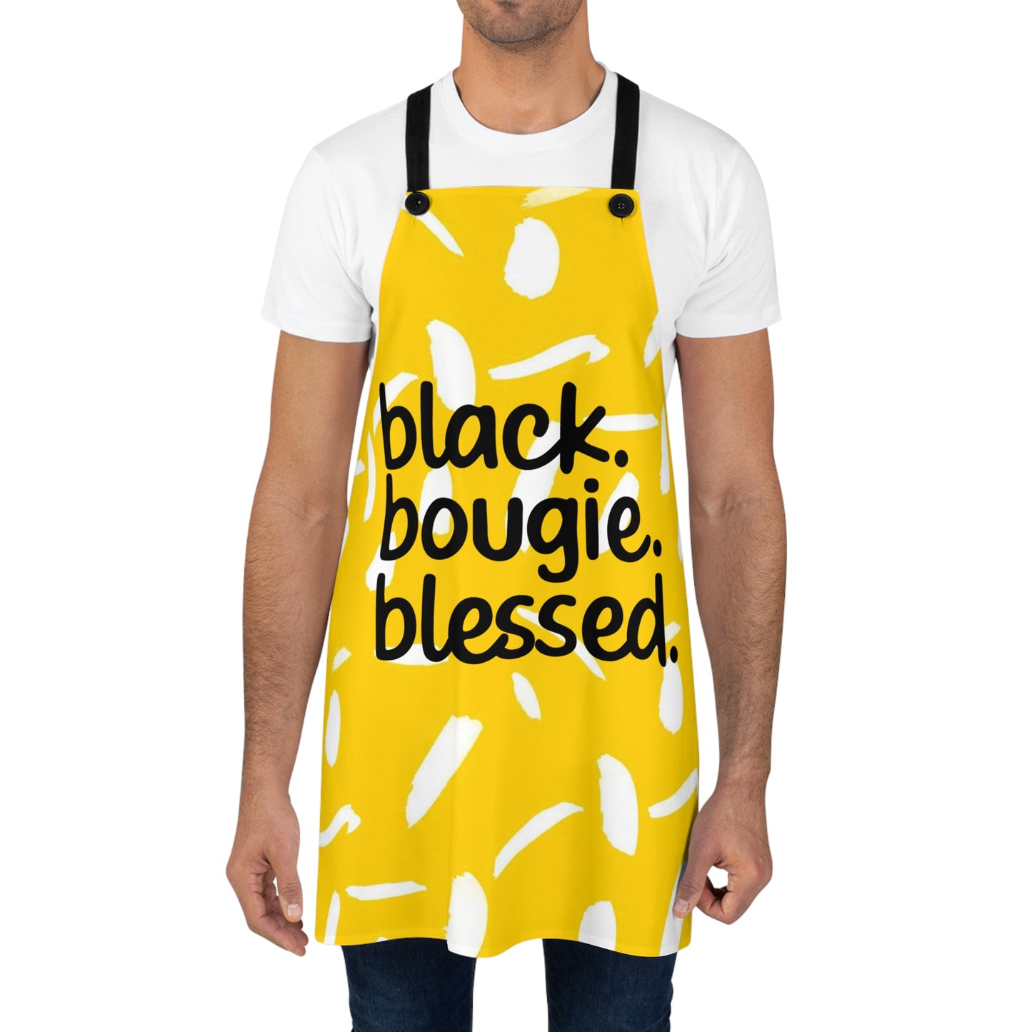 Black and Bougie Apron